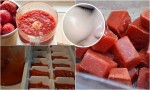 Xay nhuyễn cà chua rồi để đông đá theo cách này, da trắng nõn, lỗ chân lông se khít hiệu quả gấp 100 lần dùng mỹ phẩm