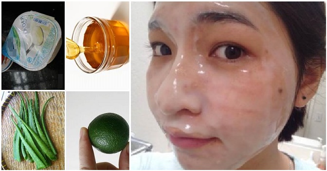 Chỉ cần cho vài giọt nha đam vào hỗn hợp sữa chua rồi đắp lên, da chẳng những trắng lên mà lỗ chân lông cũng được se khít 100&permil;