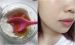 Chuẩn bị 1 thìa gạo + 1 thìa mật ong: đắp 15 phút cho da trắng bóc, mọi vết thâm đều xóa mờ...