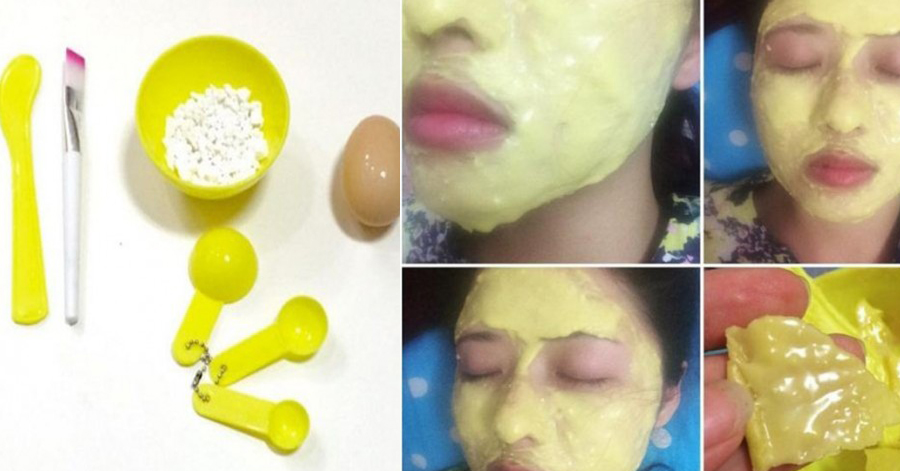 Trộn trứng và bột sắn dây đắp mặt, mụn cứng đầu sẽ tự trồi lên mà không cần nặn