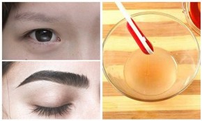 Chuẩn bị 1 củ hành tây rồi làm thế này – Lông mày dài chóng mặt chẳng kém đi phun