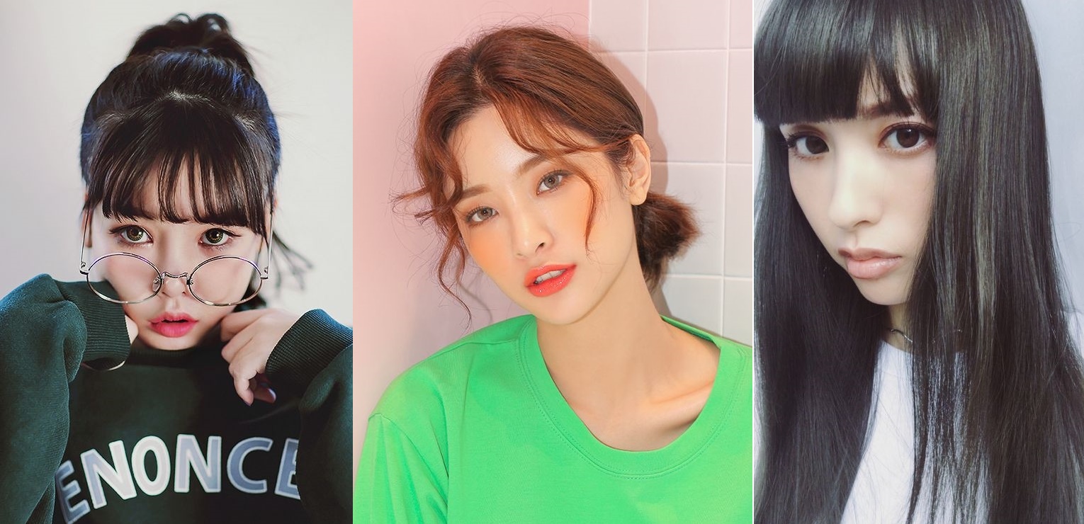 3 kiểu tóc mái SIÊU DỄ THƯƠNG mà hội con gái Châu Á mê mẩn