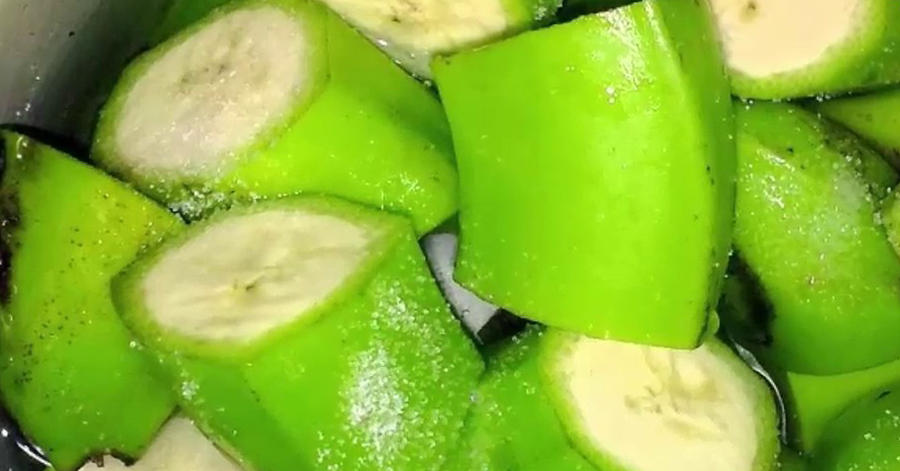 Xay nhuyễn 3 quả chuối xanh để đông đá, mỡ bụng giảm mạnh chỉ sau 1 tuần