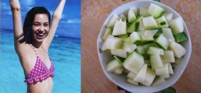 Sẽ không còn bất kỳ ai chê bạn là nàng “2 lưng” nữa chỉ bằng nửa quả đu đủ xanh rồi làm theo cách này