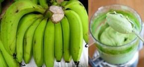 Lấy 3 quả chuối xanh xay nhuyễn rồi đông đá, mỡ bụng 3 ngấn cũng bị đánh bay sau 1 tuần