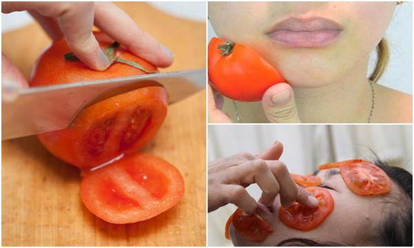 Cắt lát cà chua sống chà lên mặt 3 phút mỗi ngày, kết quả khiến nhiều cô gái bất ngờ