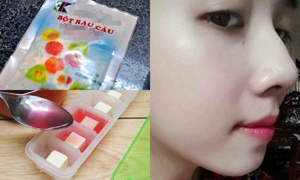 Cô gái tiện thể thoa bột rau lên da khi đang làm thạch, sáng hôm sau hốt hoảng khi nhận được kết quả