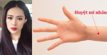 Xoa vào vị trí "HUYỆT MỸ NHÂN" này thì cả đời vẫn trẻ khỏe như mỹ nhân