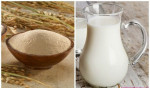 Tự làm mặt nạ trắng da cấp tốc hè này với cám gạo và sữa tươi
