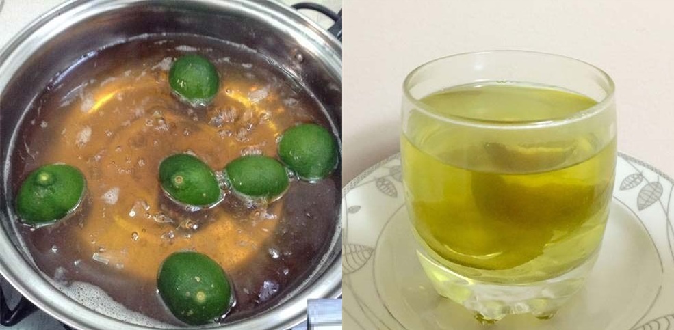 Uống nước chanh luộc, từ giảm 4kg từ lúc nào không hay