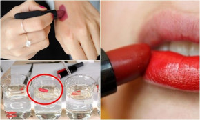 Quên việc dùng nhẫn vàng chà son đi, đây mới là cách thử son nhiễm chì bằng mắt thường hiệu quả 100% chỉ sau 5s