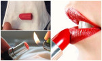 Lỡ tay làm thỏi son gãy đôi mà không biết mẹo nhỏ này để chữa lành chúng trở lại như cũ sau 5 phút thì quá phí