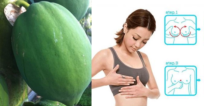 Hàng tỷ tỷ phụ nữ vẫn dùng đu đủ để tăng vòng 1 nhưng không biết rằng phải làm thế này mới có hiệu quả