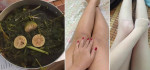 Vứt hết kem trộn toàn thân cũng trắng bóc chỉ sau 3 ngày, nhờ nấu 2 thứ lá này lấy nước tắm