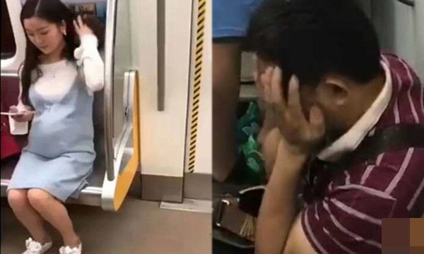 Thấy bạn gái cũ vác bụng bầu đi khám thai, chàng trai hỏi mỉa: "Chồng già chết rồi nên không có ai đưa đi à?", ai ngờ chuốc xấu hổ tái tê vì...