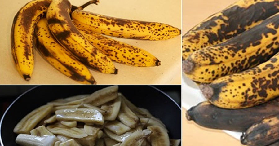 Thấy chuối thâm đen đừng vội vứt vào sọt rác bởi đó chính là “tiên dược” trời ban