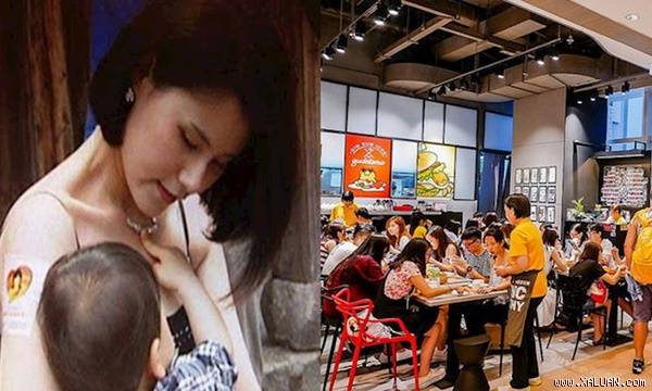 Người mẹ trẻ ôm đứa con đang sốt phát ban trên tay vào xin 1 ly nước nhưng tất cả nhân viên trong nhà hàng đều tránh xa, 5 phút sau thì hối không kịp