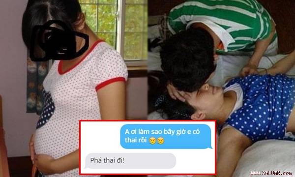 Báo tin có thai, người yêu chỉ lẳng lặng nhắn lại: “Phá thai đi” và cái kết bất ngờ khi cô xách làn đi đẻ