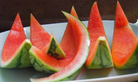 Mẹo làm đẹp tuyệt vời từ vỏ dưa hấu