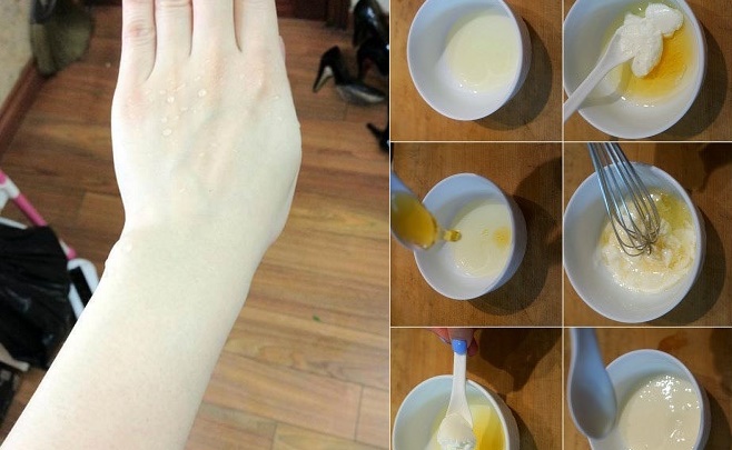 Cô gái thoa sữa chua không đường lên người trước khi tắm mà da đẹp ngỡ ngàng, trắng bật tone