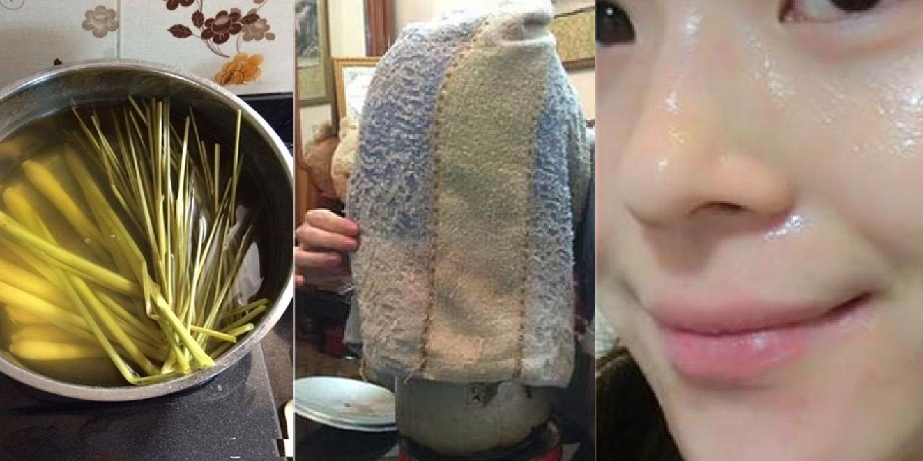 Xông mặt bằng sả rồi thoa lòng trắng trứng, mụn đầu đen bong ra cả mảng, da trắng nõn nà không tì vết