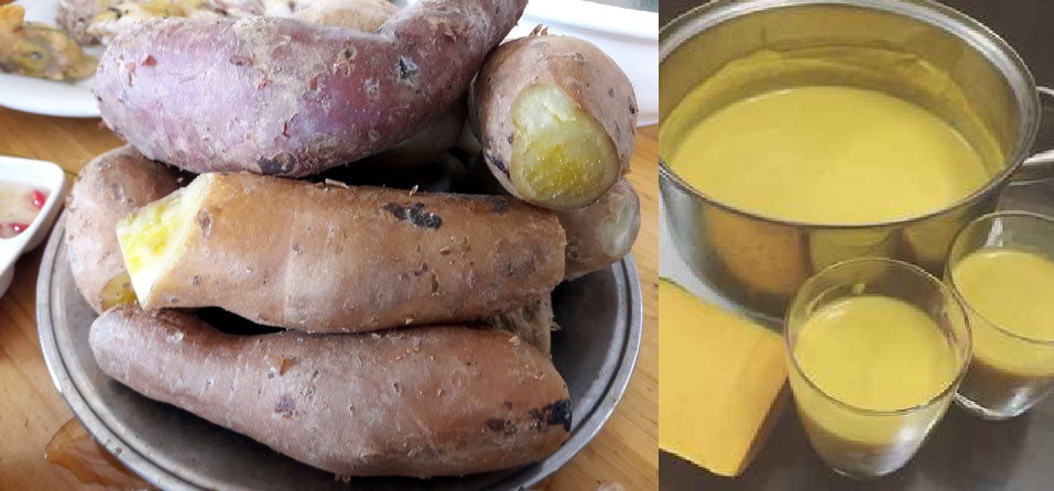 Xay khoai lang thành sữa thế này rồi uống 1 ly mỗi ngày, da trắng hồng, bụng phẳng lỳ khiến ai cũng ganh tị