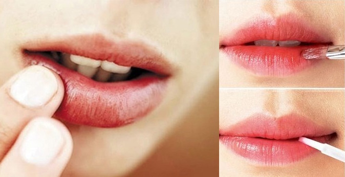 Nếu bạn vẫn đang dùng tay để thoa son thì hãy dừng lại ngay nếu không muốn môi sớm bị hoại tử