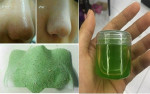 Lột mụn từ bột trà xanh, đơn giản, lấy đi từng nhân mụn đầu đen dễ dàng khiến ai cũng thích thú