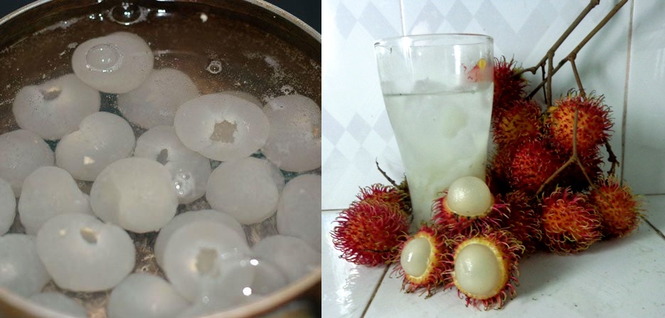 Thanh lọc cơ thể, đẹp da từ bên trong nhờ uống chôm chôm ngâm đường