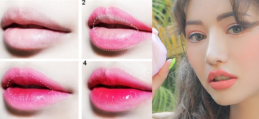 Tùy theo từng chất son mà nàng nên linh hoạt áp dụng triệt để 3 cách tô son này