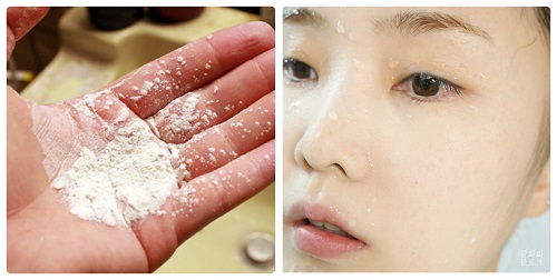 Chưa hết sốt với trào lưu thoa phấn rôm lên mặt rồi nhúng chậu nước giúp da căng mịn, trắng đẹp