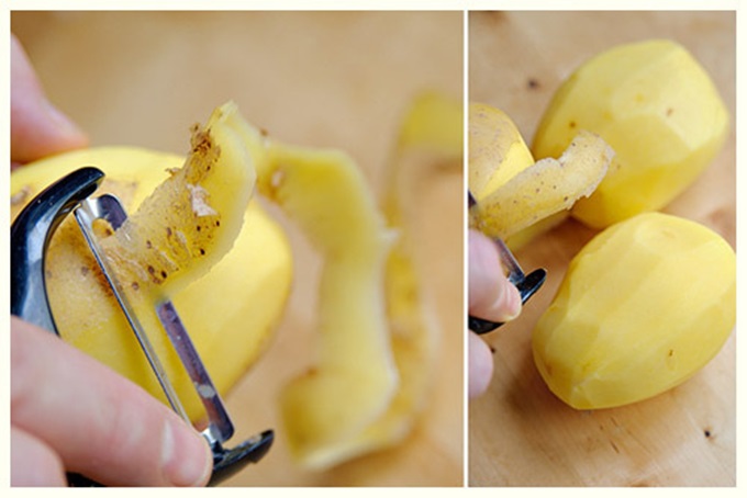 Chà 1 lát khoai tây lên mặt, da trắng bóc, mụn và nám sạch bách chỉ sau 1 tuần