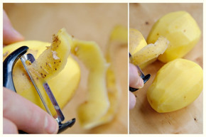 Chà 1 lát khoai tây lên mặt, da trắng bóc, mụn và nám sạch bách chỉ sau 1 tuần