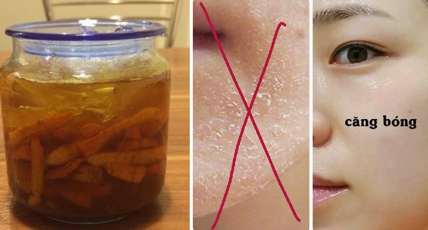 Chuẩn bị lạnh 20 độ rồi, chị em làm ngay 1 hũ nghệ ngâm mật ong đi, đảm bảo cả mùa đông da mướt mịn ai sờ cũng thích