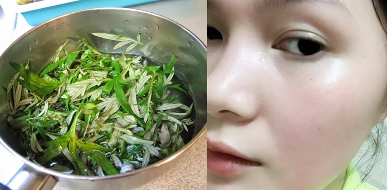 Diệt mụn tận gốc, dưỡng da trắng bóc nhờ nắm lá ngải cứu bán đầy ngoài chợ