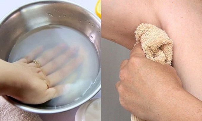 Lông nách tốt như “rừng rậm” thì cả mùa đông cũng không cần dùng nhíp để nhổ nhờ lấy chanh nhúng muối rồi chà liên tục thế này