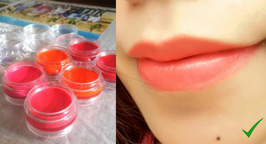 Hết lo THÂM MÔI – NỨT NẺ – NHIỄM CHÌ nhờ 4 thỏi son handmade có màu cực đẹp, cực chất mà không tốn tiền