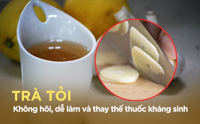 Trà tỏi – Vị thuốc trị cảm cúm hiệu quả và kéo dài tuổi thọ