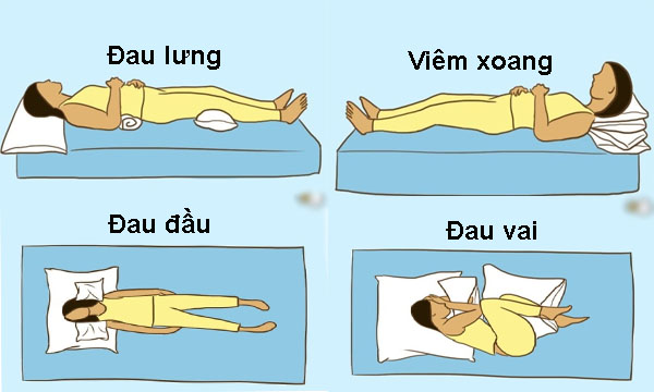 Những tư thế ngủ “chuẩn” chuyên gia hướng dẫn giúp bạn đẩy lui bệnh tật