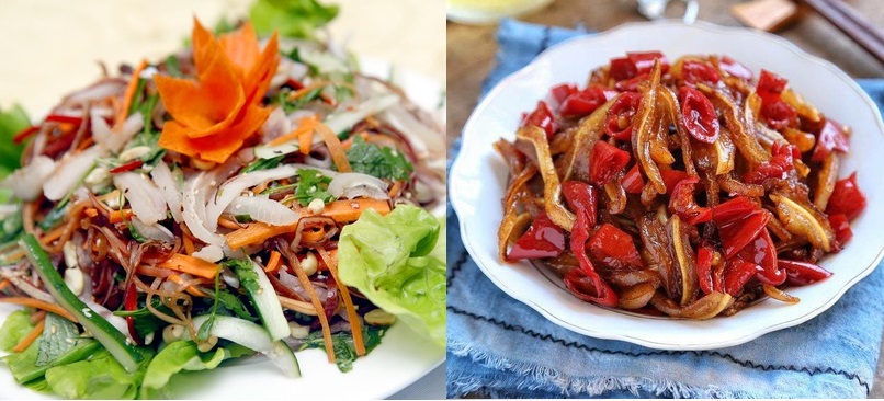 Làm tai heo nộm hoa chuối, tai heo chiên cay theo cách này ai ăn cũng ghiền ăn 1 lần nghiện 1 đời