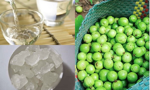 Đem ổi đi ngâm rượu, mỗi ngày uống 1 ly tự dưng da vẫn căng mướt, mịn màng như em bé