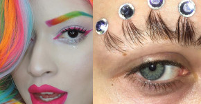 10 mốt làm đẹp lông mày ‘dị’ nhất trong năm 2017