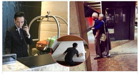 "Nhường phòng cho cặp vợ chồng già lúc nửa đêm, chàng trai trẻ nhận phúc báo bất ngờ"