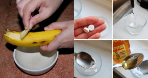 Chị em nào mụn nổi khắp mặt, trị mãi không khỏi, chuẩn bị 1quả chuối + 1 viên Aspirin rồi làm theo cách này là da đẹp lên 100%