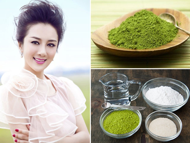 Trị mụn, xóa thâm, dưỡng da trắng sáng chỉ với 1 nguyên liệu tự nhiên, dễ kiếm, rẻ tiền – BỘT TRÀ XANH