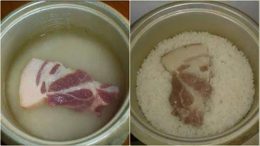 Nấu cơm mà cho một miếng thịt vào giữa nồi, kết quả nhận được bảo đảm bất ngờ khiến ai cũng muốn làm theo