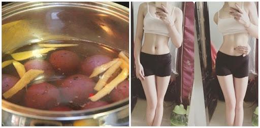 Từng “chết đi sống lại” vì bị chê “béo hơn heo nái”, em quyết tâm giảm 20 kí chỉ nhờ uống nước luộc khoai!