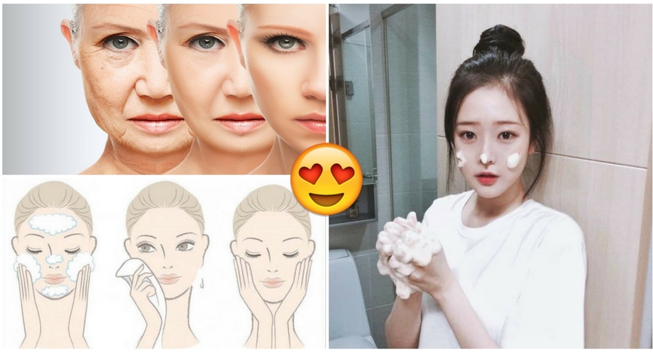 Bí quyết rửa mặt để 60 tuổi vẫn không có một chút nếp nhăn