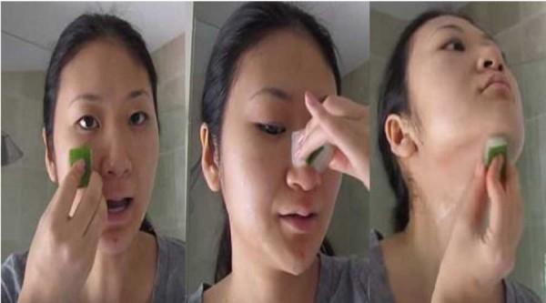 Bí quyết khóa chặt tuổi xuân với nha đam đông đá rồi chà lên mặt - Bạn sẽ giật mình bởi kết quả nhận được