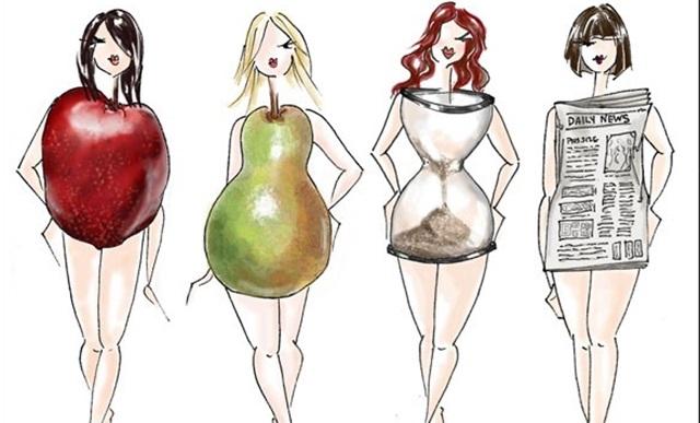 Nhìn phụ nữ dáng quả TÁO, quả LÊ hay quả CHUỐI là biết ngay số phận sướng khổ thế nào, đảm bảo chính xác hơn đi coi bói nha